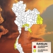 กางแผนที่ 15 จังหวัด ‘สภาพอากาศฝนตกหนัก’ ถึงเช้าพรุ่งนี้